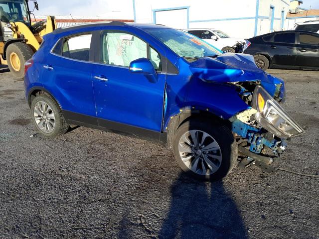 KL4CJASB7JB513762 - 2018 BUICK ENCORE PREFERRED Көк фото 4