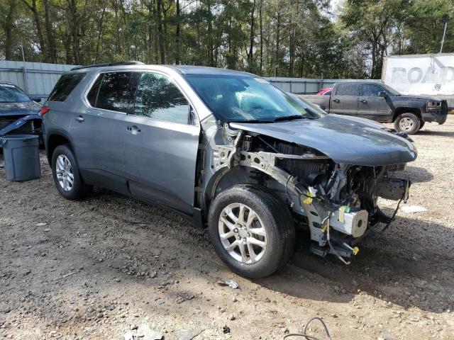 1GNEVHKW2LJ230751 - 2020 CHEVROLET TRAVERSE LT GRAY photo 4