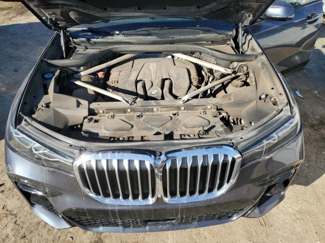 5UXCX4C58KLS39108 - 2019 BMW X7 XDRIVE50I GRAY photo 12
