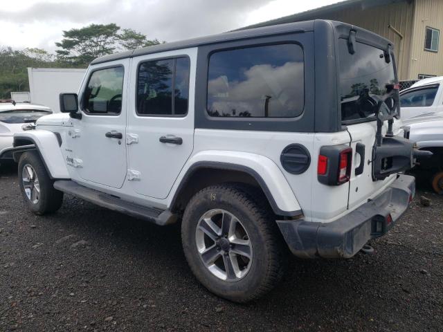 1C4HJXEN9LW230179 - 2020 JEEP WRANGLER U SAHARA WHITE photo 2