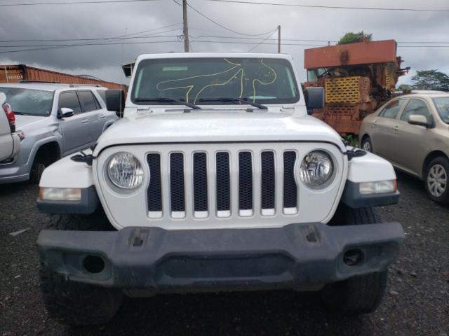 1C4HJXEN9LW230179 - 2020 JEEP WRANGLER U SAHARA WHITE photo 5