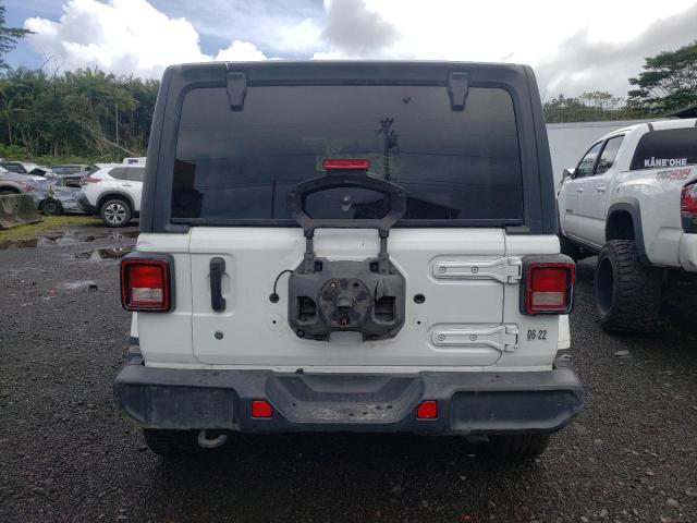 1C4HJXEN9LW230179 - 2020 JEEP WRANGLER U SAHARA WHITE photo 6