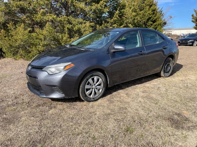 5YFBURHE1FP241601 - 2015 TOYOTA COROLLA L GRAY photo 2