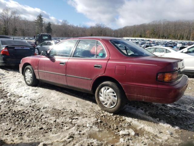 4T1SK11E5NU040203 - 1992 TOYOTA CAMRY DLX RED photo 2