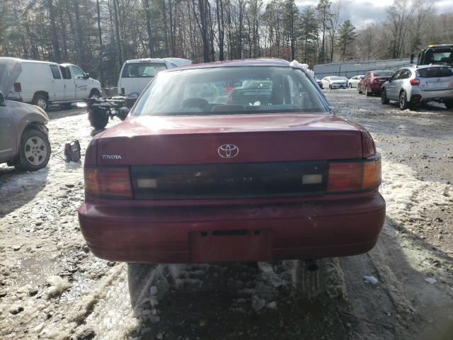 4T1SK11E5NU040203 - 1992 TOYOTA CAMRY DLX RED photo 6