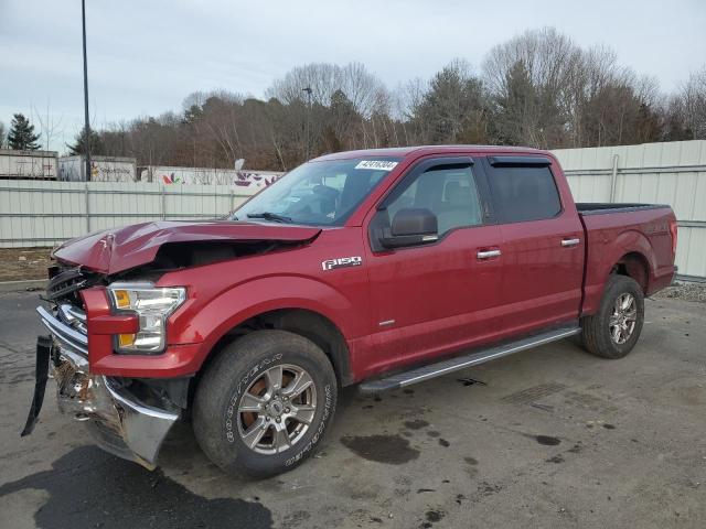 1FTEW1EG0GFB06763 - 2016 FORD F150 SUPERCREW RED photo 1