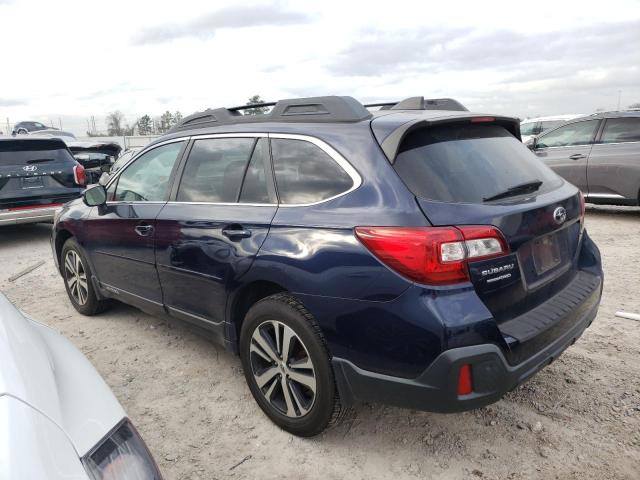 4S4BSANCXJ3354924 - 2018 SUBARU OUTBACK 2.5I LIMITED BLUE photo 2