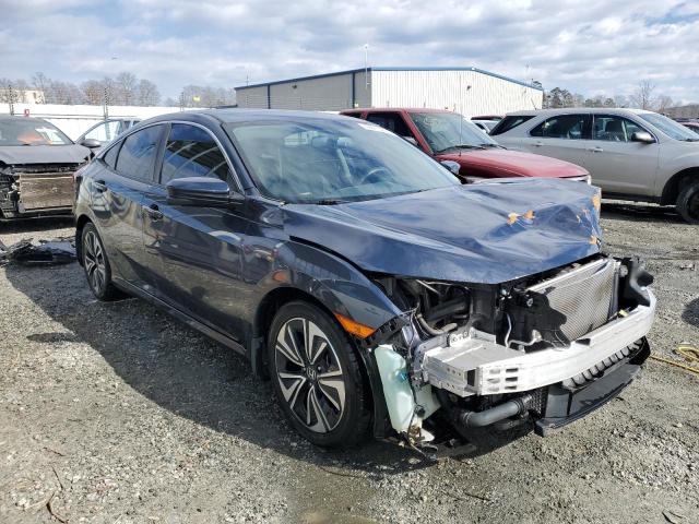 JHMFC1F73JX033920 - 2018 HONDA CIVIC EXL ლურჯი ფოტო 4