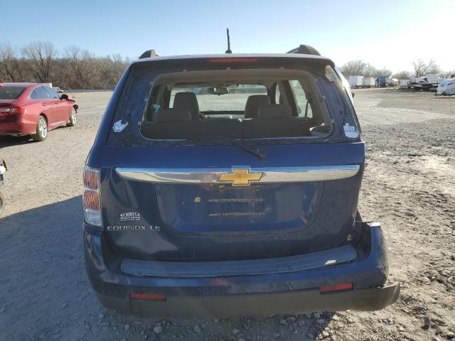 2CNDL23F986052522 - 2008 CHEVROLET EQUINOX LS BLUE photo 6