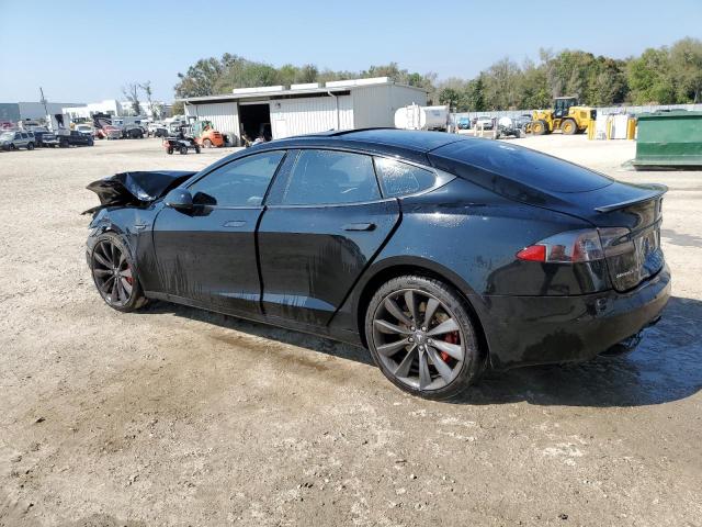5YJSA1E42GF159895 - 2016 TESLA MODEL S Սև լուսանկար 2