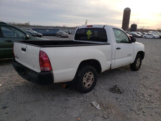 5TENX22N09Z615182 - 2009 TOYOTA TACOMA WHITE photo 3