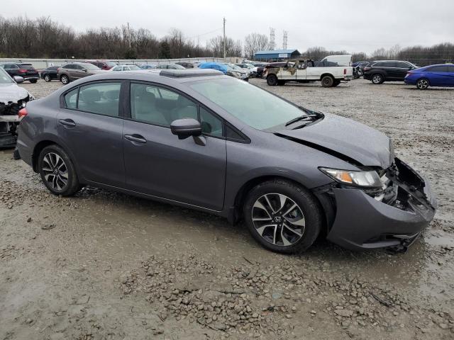 2HGFB2F88FH505612 - 2015 HONDA CIVIC EX GRAY photo 4