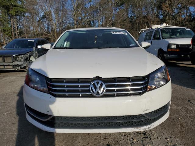 1VWBN7A34CC016794 - 2012 VOLKSWAGEN PASSAT SE WHITE photo 5