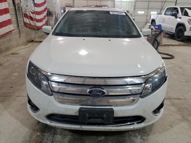 3FAHP0JAXBR243779 - 2011 FORD FUSION SEL WHITE photo 5