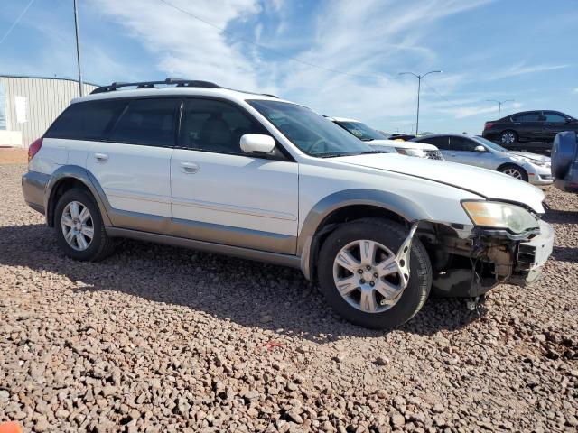 4S4BP62C457370781 - 2005 SUBARU LEGACY OUTBACK 2.5I LIMITED WHITE photo 4