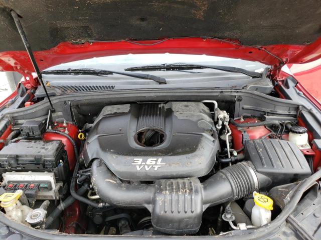 1C4RDJAG9DC687366 - 2013 DODGE DURANGO SXT RED photo 7