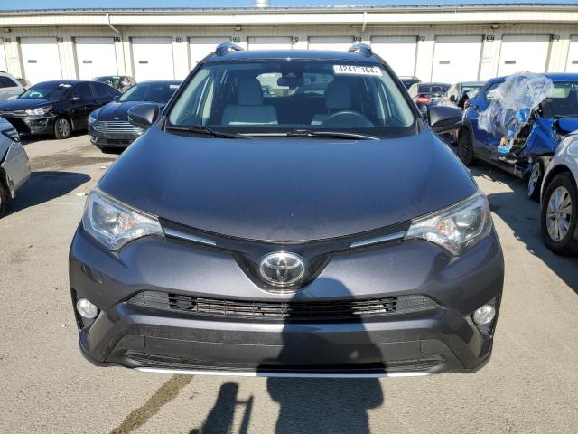 JTMRFREV6JJ207406 - 2018 TOYOTA RAV4 ADVENTURE GRAY photo 5