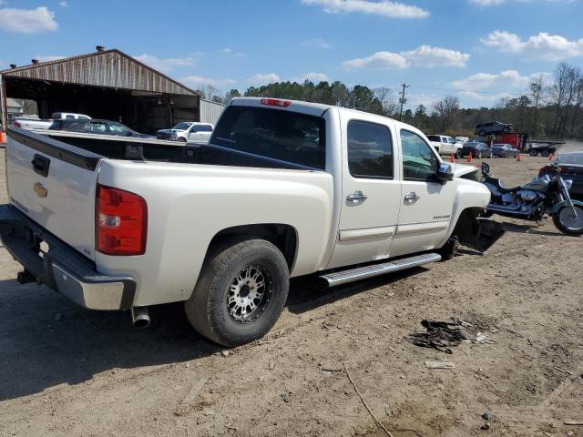 3GCPCTE01CG299031 - 2012 CHEVROLET SILVERADO C1500 LTZ WHITE photo 3