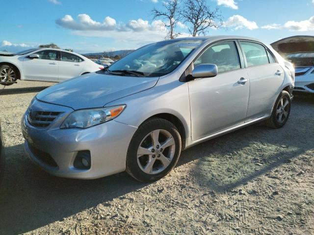 2T1BU4EE6DC064421 - 2013 TOYOTA COROLLA BASE SILVER photo 1