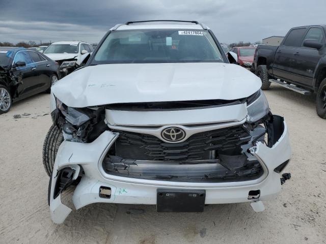 5TDKDRAH6PS520653 - 2023 TOYOTA HIGHLANDER L WHITE photo 5