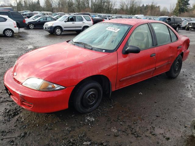 1G1JC524X27367807 - 2002 CHEVROLET CAVALIER BASE RED photo 1