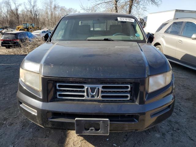 2HJYK16446H501244 - 2006 HONDA RIDGELINE RTS BLACK photo 5