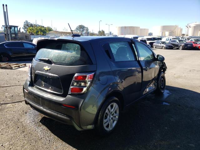 1G1JG6SB1L4128285 - 2020 CHEVROLET SONIC GRAY photo 3