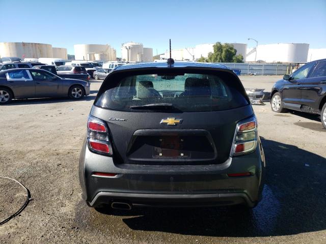 1G1JG6SB1L4128285 - 2020 CHEVROLET SONIC GRAY photo 6