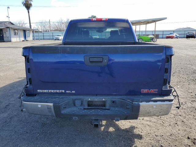 3GTP1VE03DG113086 - 2013 GMC SIERRA C1500 SLE BLUE photo 6