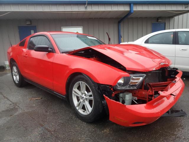 1ZVBP8AM2C5225755 - 2012 FORD MUSTANG RED photo 4