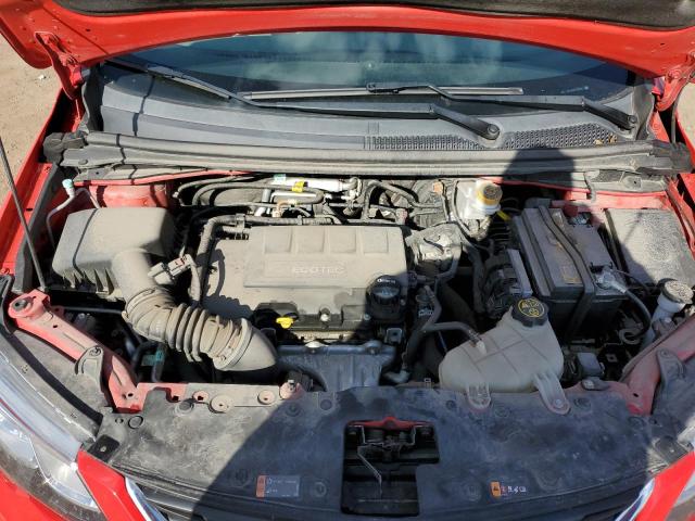 1G1JG6SB7L4119204 - 2020 CHEVROLET SONIC RED photo 11