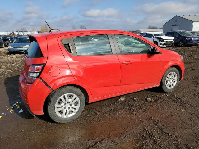 1G1JG6SB7L4119204 - 2020 CHEVROLET SONIC RED photo 3