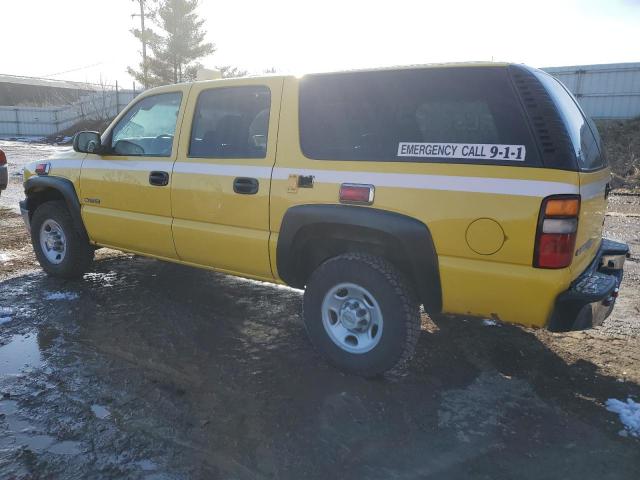 3GNGK26UXYG190063 - 2000 CHEVROLET SUBURBAN K2500 YELLOW photo 2