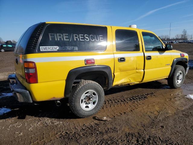 3GNGK26UXYG190063 - 2000 CHEVROLET SUBURBAN K2500 YELLOW photo 3