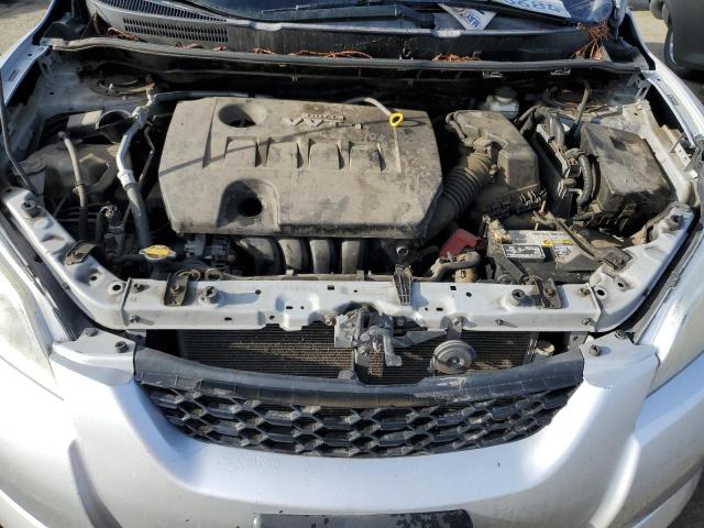 2T1KU40E29C067511 - 2009 TOYOTA MATRIX SILVER photo 11