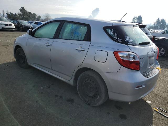 2T1KU40E29C067511 - 2009 TOYOTA MATRIX SILVER photo 2