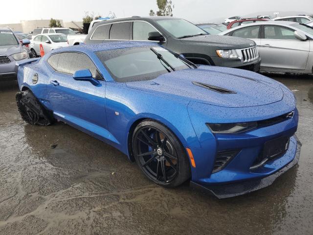 1G1FE1R70H0115428 - 2017 CHEVROLET CAMARO SS BLUE photo 4