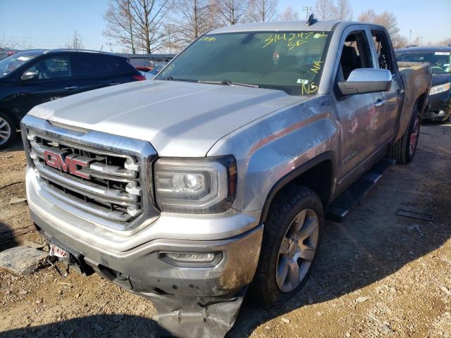 1GTV2NEC2GZ133218 - 2016 GMC SIERRA K1500 SLT SILVER photo 2