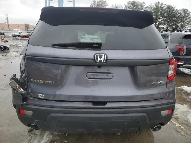 5FNYF8H59LB013464 - 2020 HONDA PASSPORT EXL GRAY photo 6