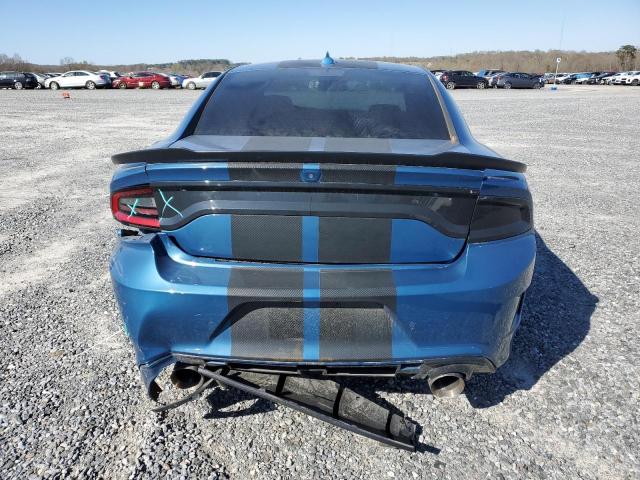 2C3CDXGJ8LH147132 - 2020 DODGE CHARGER SCAT PACK BLUE photo 6