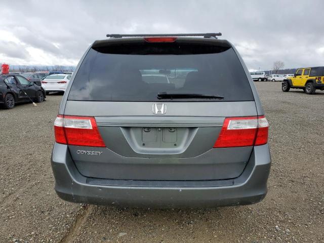 5FNRL387X7B414982 - 2007 HONDA ODYSSEY EXL GRAY photo 6