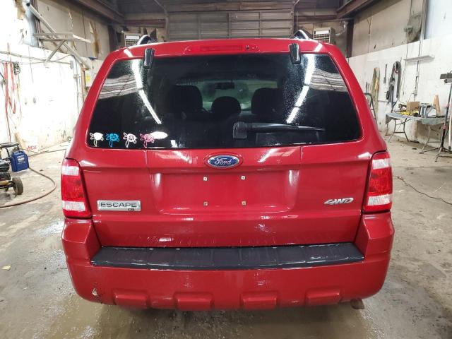 1FMCU93G09KB30095 - 2009 FORD ESCAPE XLT MAROON photo 6