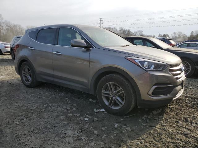 5NMZT3LB1JH079421 - 2018 HYUNDAI SANTA FE S GRAY photo 4