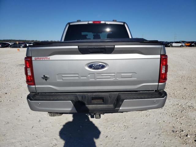 1FTFW1E50PKF66936 - 2023 FORD F150 SUPERCREW SILVER photo 6