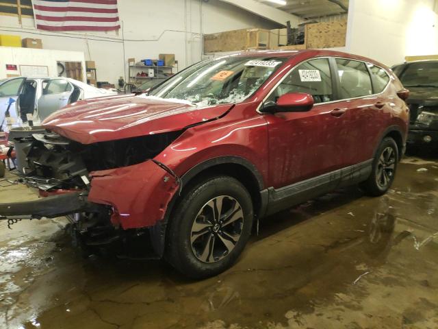 7FARW2H78ME030085 - 2021 HONDA CR-V SE RED photo 1