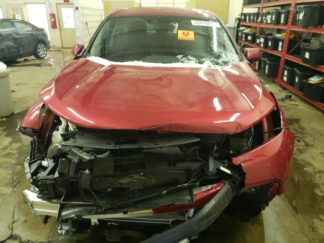 7FARW2H78ME030085 - 2021 HONDA CR-V SE RED photo 5