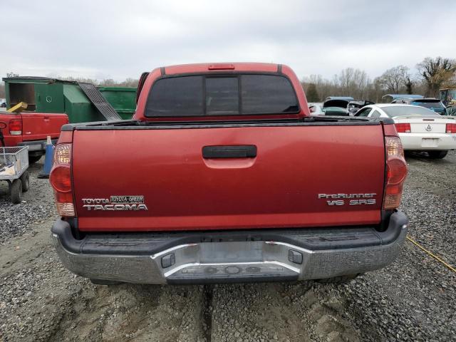 3TMJU62N56M027155 - 2006 TOYOTA TACOMA DOUBLE CAB PRERUNNER MAROON photo 6