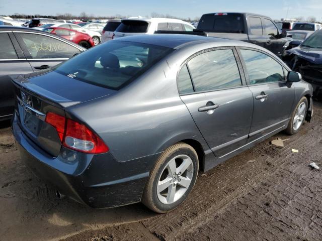 19XFA1F65BE020568 - 2011 HONDA CIVIC LX-S Մոխրագույն լուսանկար 3
