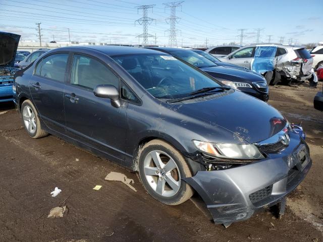 19XFA1F65BE020568 - 2011 HONDA CIVIC LX-S GRAY photo 4