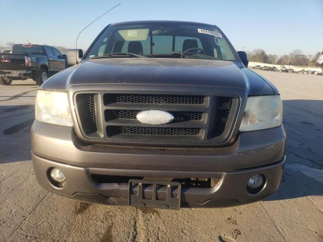 1FTRF12V58KD54682 - 2008 FORD F150 GRAY photo 5